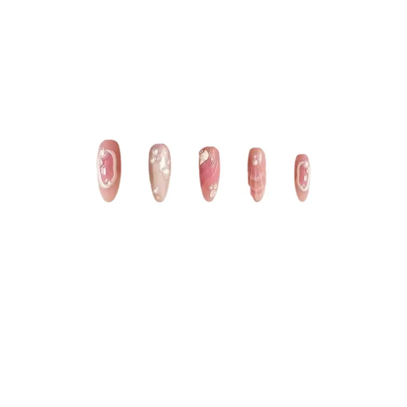 Elegante künstlerische Gel-Nagelverlängerungen Karnz