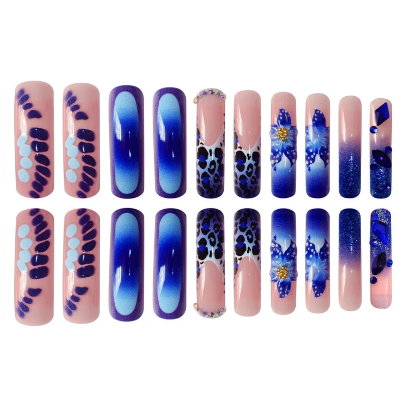 Dekorative Themen-Acryl-Nagelverstärkungen Karnz