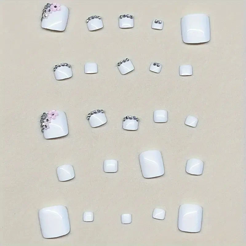 Dekorativer Pediküre Nagelkunst Set Karnz