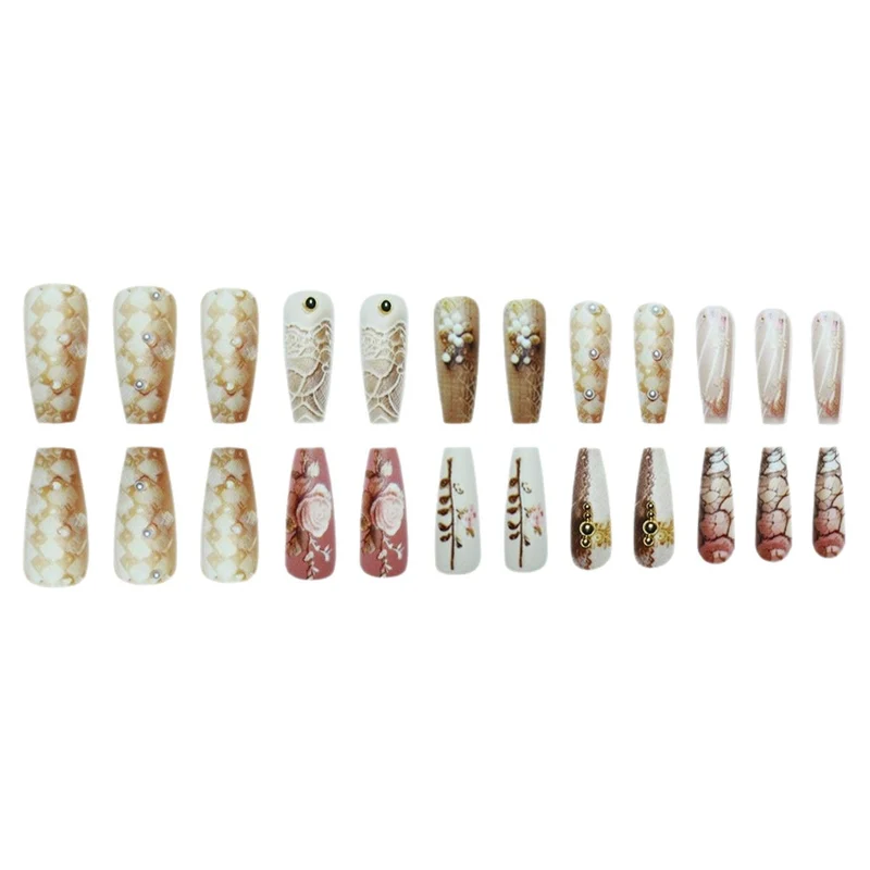Dekoratives Artisan Nagelkunst Set Karnz