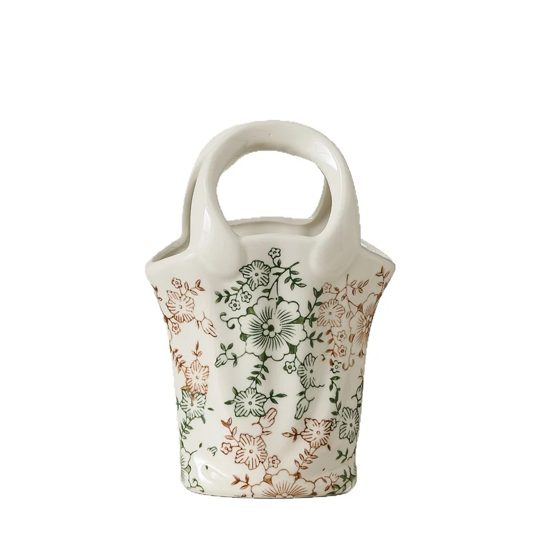 Blumenkorb mit zwei Griffen Karnz