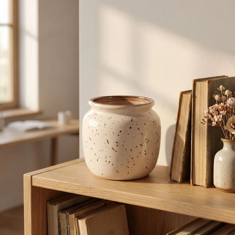 Dekorative Keramikblumenvase Karnz