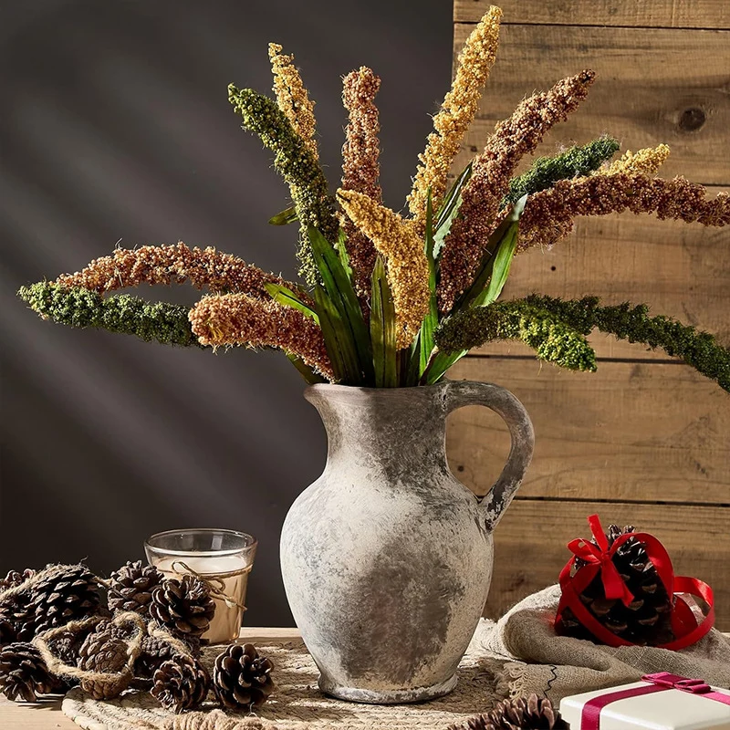 Stilvolle Keramik Vase Karnz