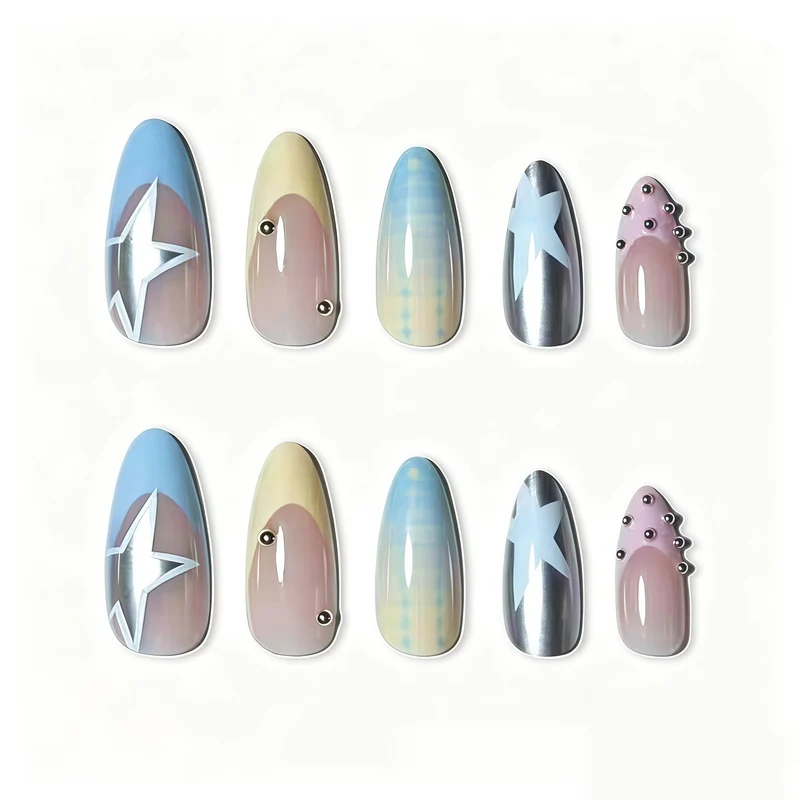Dekorative 3D Nagelkunst-Verzierungen Karnz