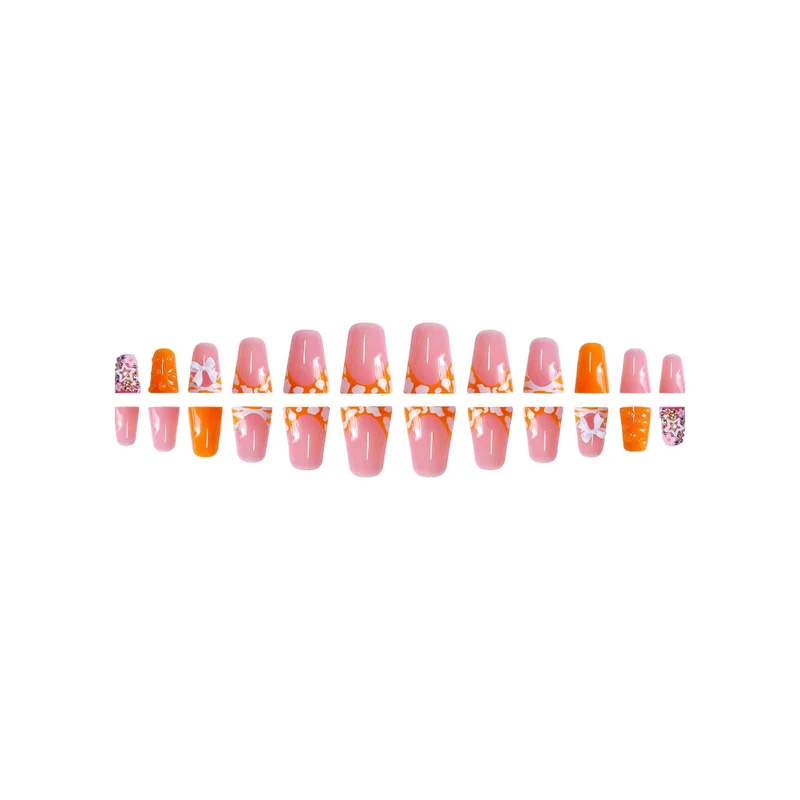Kreative Thematische Press-On Nagelkunst Karnz