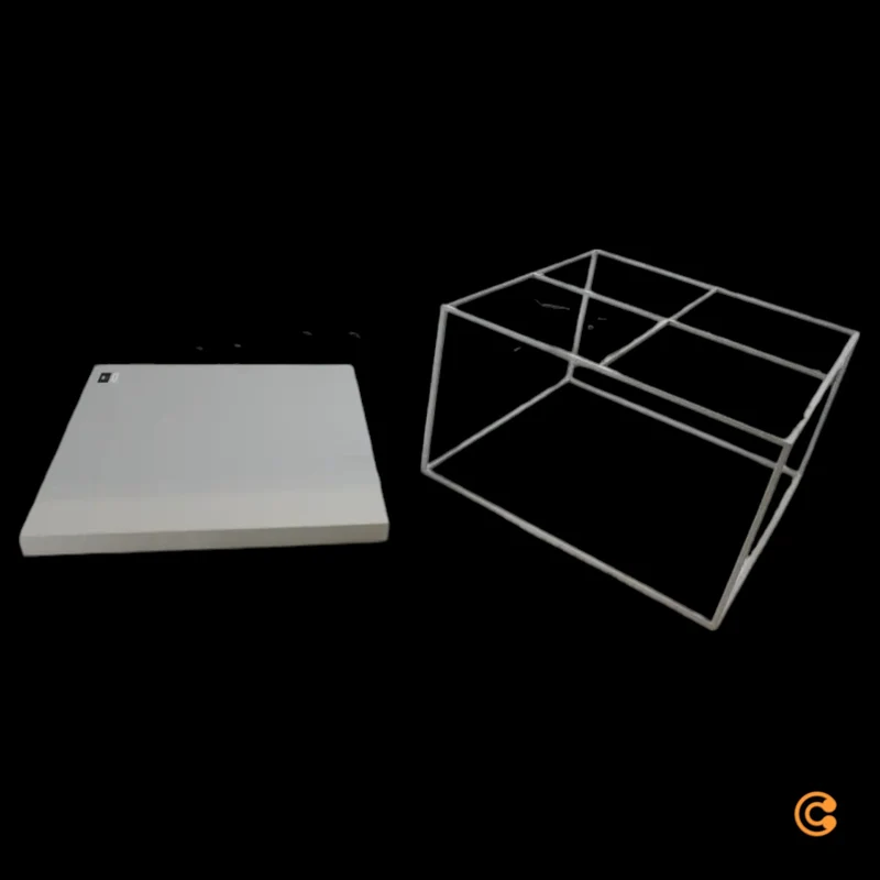 B-Ware Hay Tray Table Beistelltisch Tisch Couchtisch Sofatisch 60x60 Cm Siehe Text/Foto