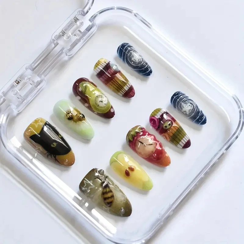 Artistisches Thema Nagelkunstkollektion Karnz