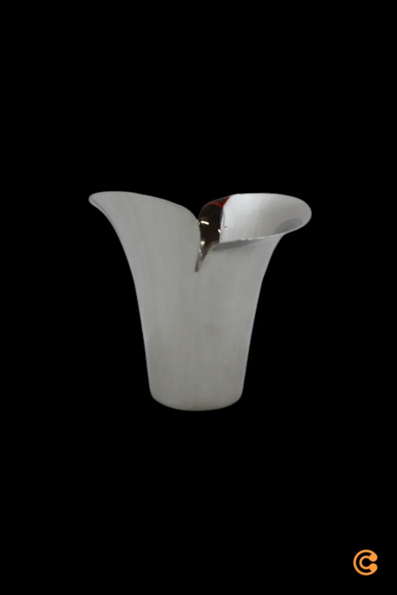 B-Ware Georg Jensen Bloom Botanica Blumentopf Pflanztopf Dekotopf Topf ø 120 Mm Silber