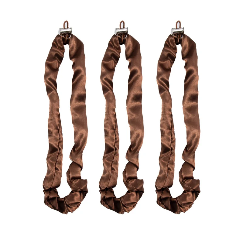 Schlanke Satin-Haaraccessoires
