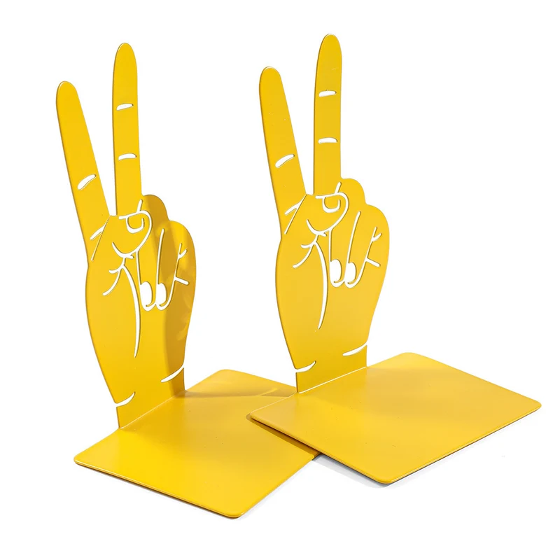 Peace Sign Dekorative Buchstützen