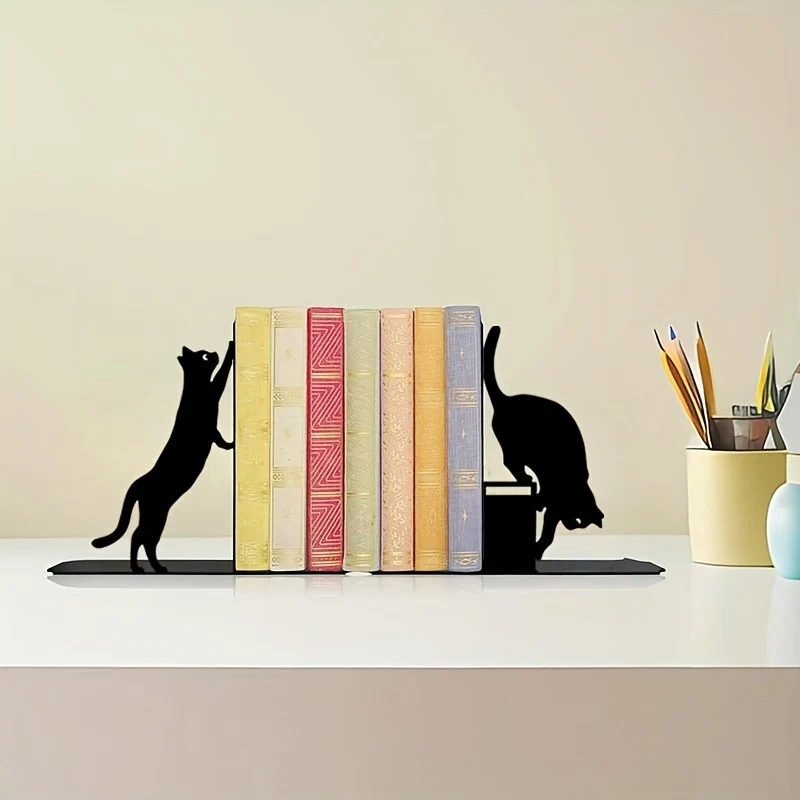 Katzen-Themen Dekorative Buchstützen