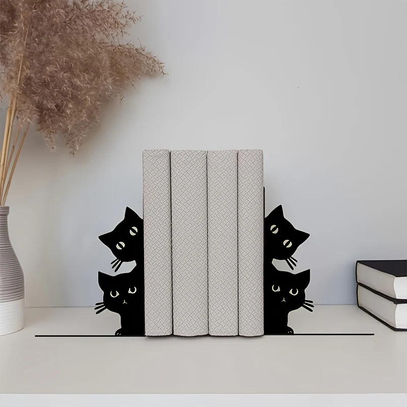 Katzen-Themen Dekorative Buchstützen