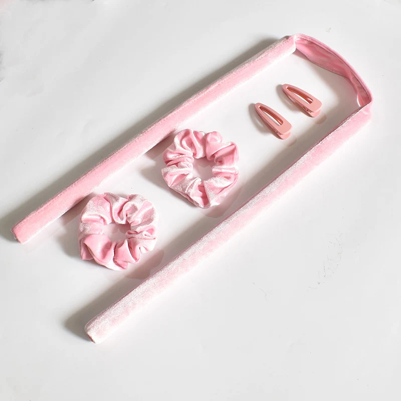 Samt Haaraccessoires Set