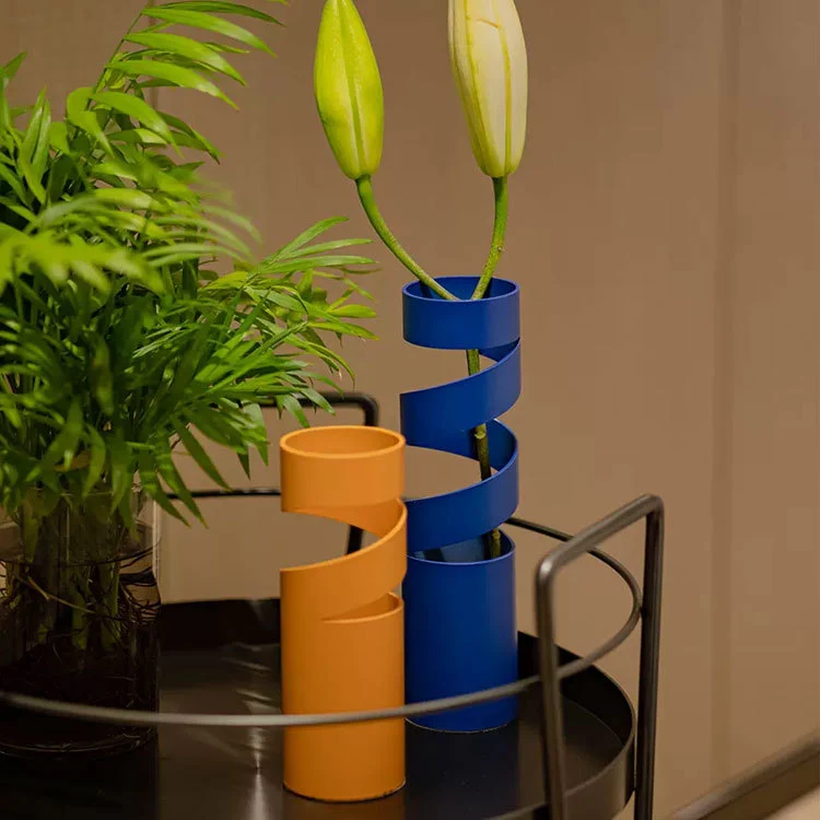 Stylische dekorative Spiral Skulptur