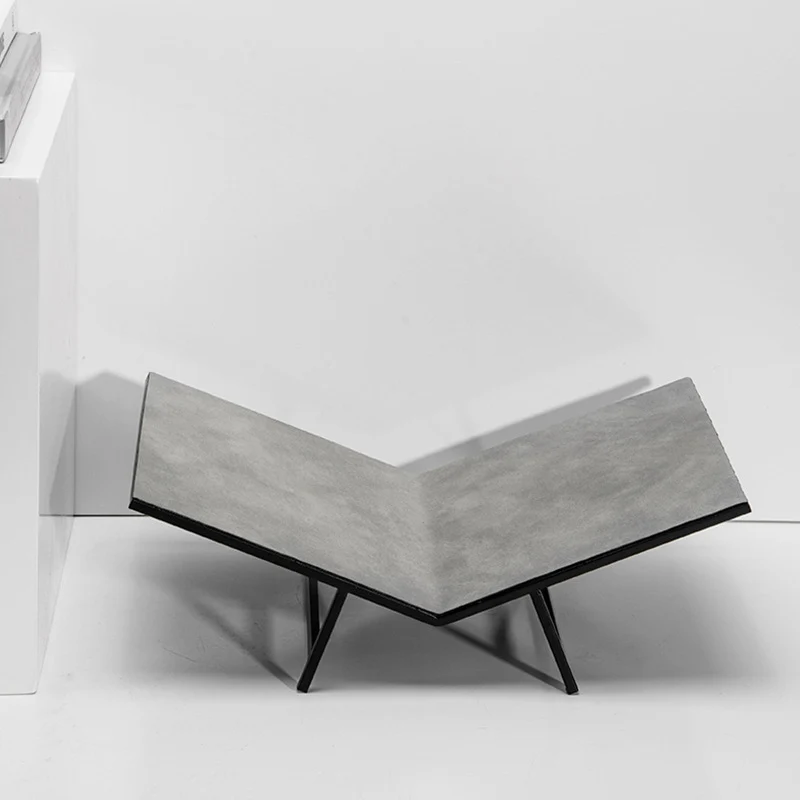 Geometrischer Betondekorativer Couchtisch