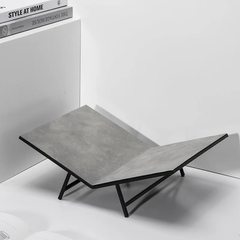 Geometrischer Betondekorativer Couchtisch
