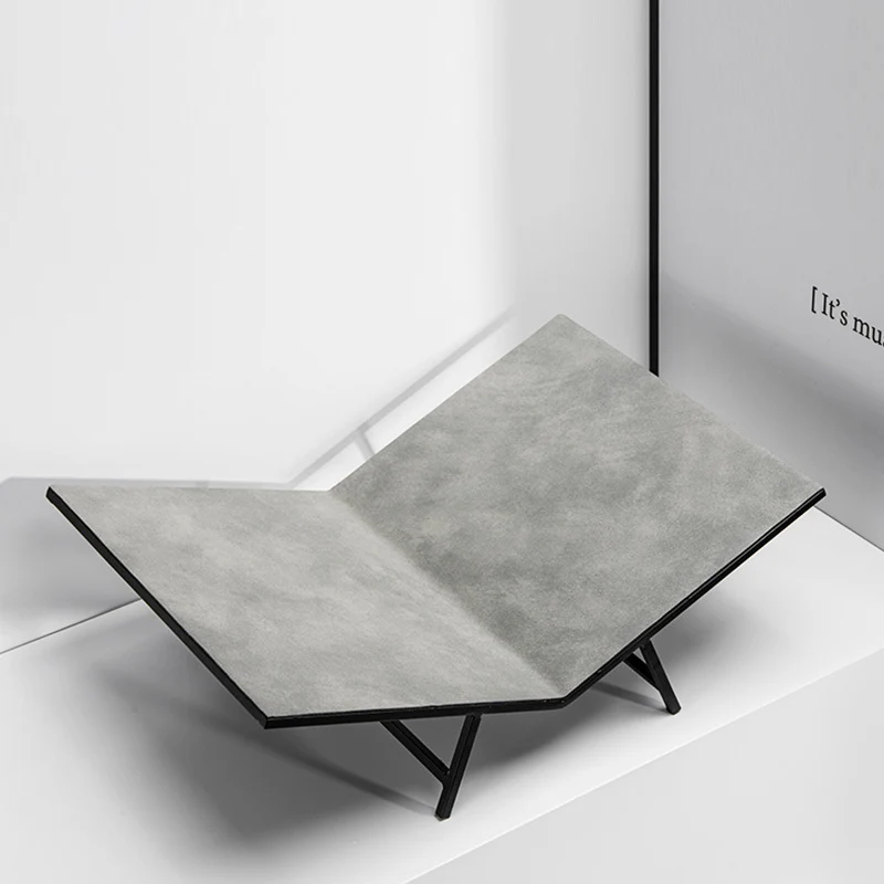 Geometrischer Betondekorativer Couchtisch