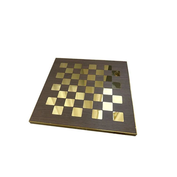 Elegantes Holz-Schachspielbrett