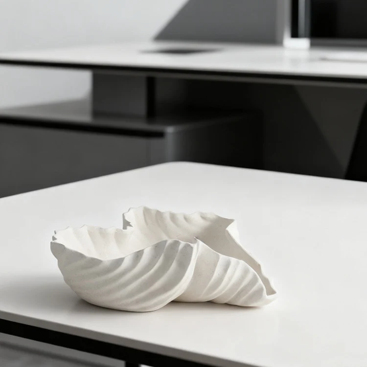 Elegante muschelförmige Dekoration