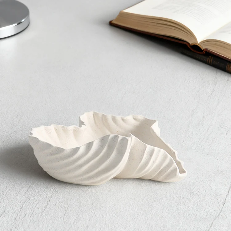 Elegante muschelförmige Dekoration