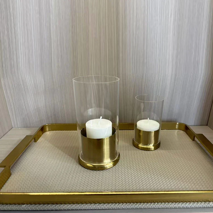 Eleganter Glas Teelichthalter