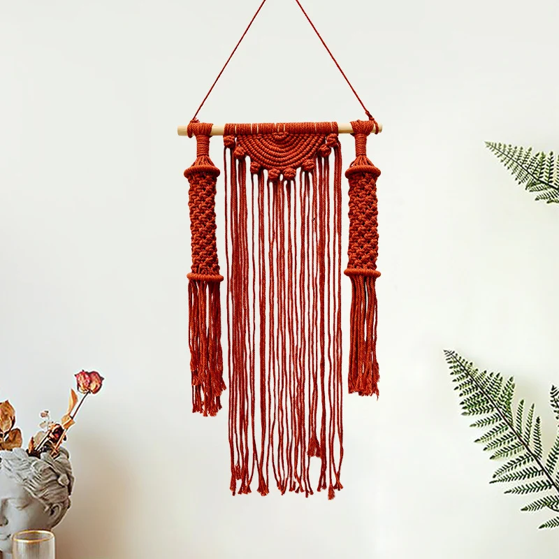 Macrame Wandbehang Karnz