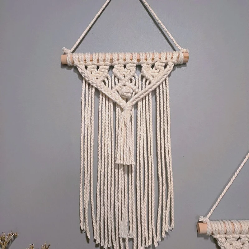 Macrame Wandbehang Karnz