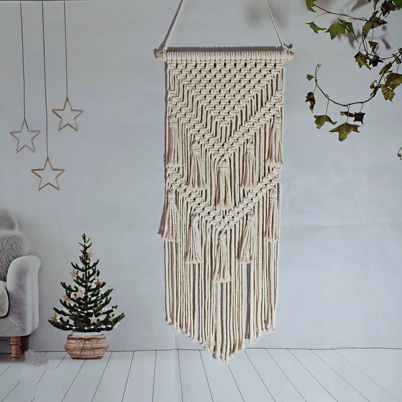 Macramé Wandkunst Karnz