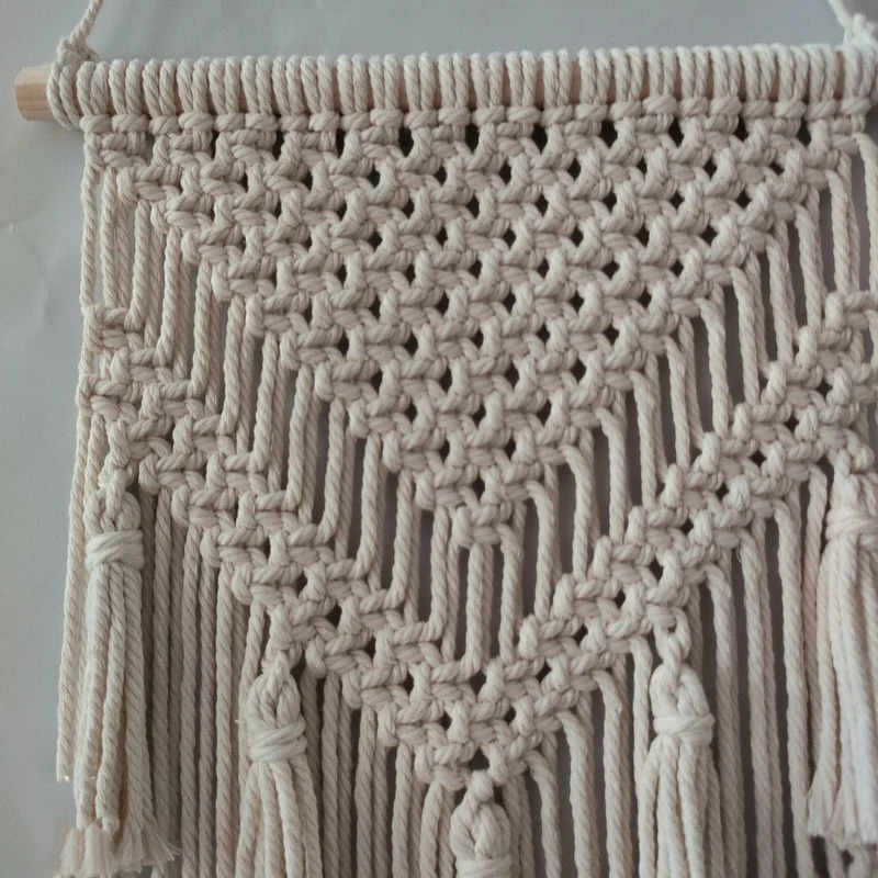Macramé Wandkunst Karnz