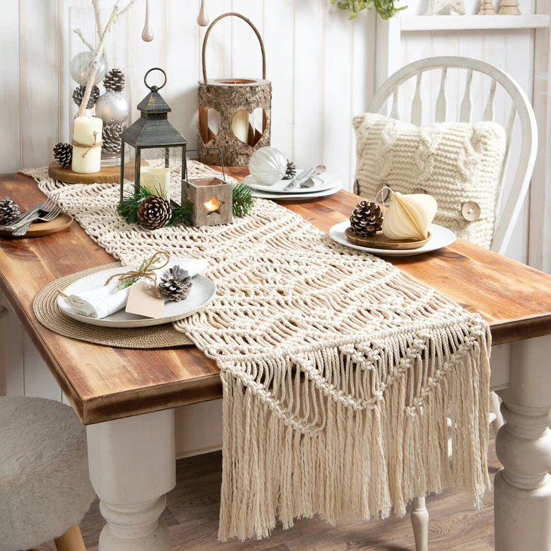 Macrame Tischläufer Karnz 1789210792