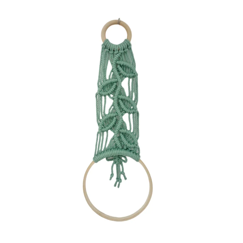 Dekorativer Makramee-Handtuchhalter Karnz