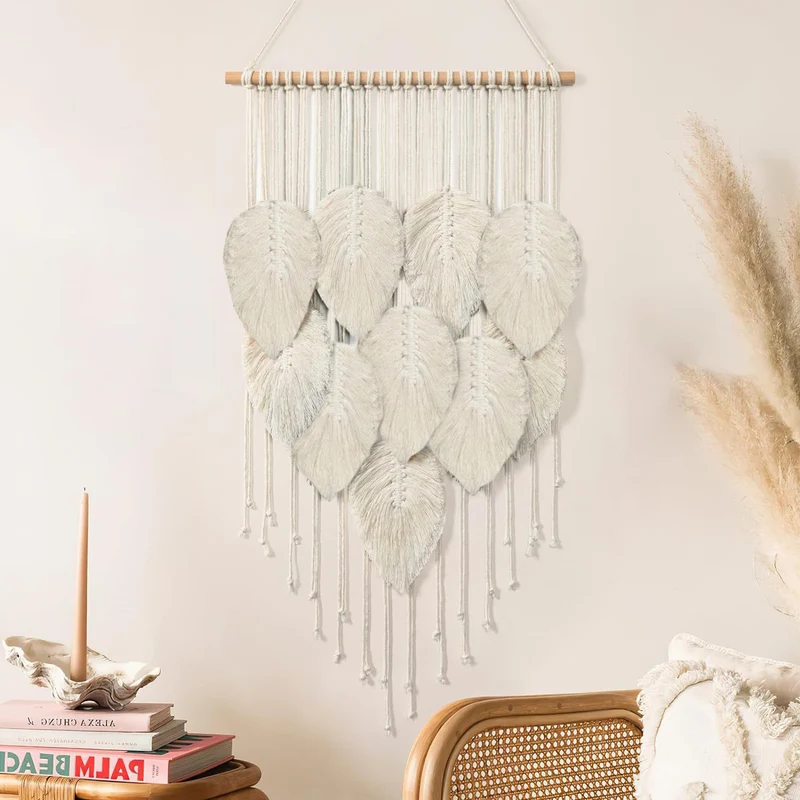 Heimdekor Macramé Wandbehang Karnz