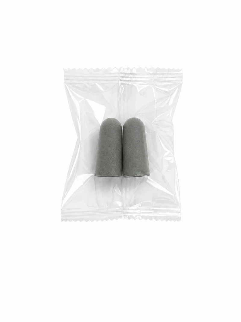 Schaumstoff-Ohrstöpsel, Kugelform, 25×12 mm