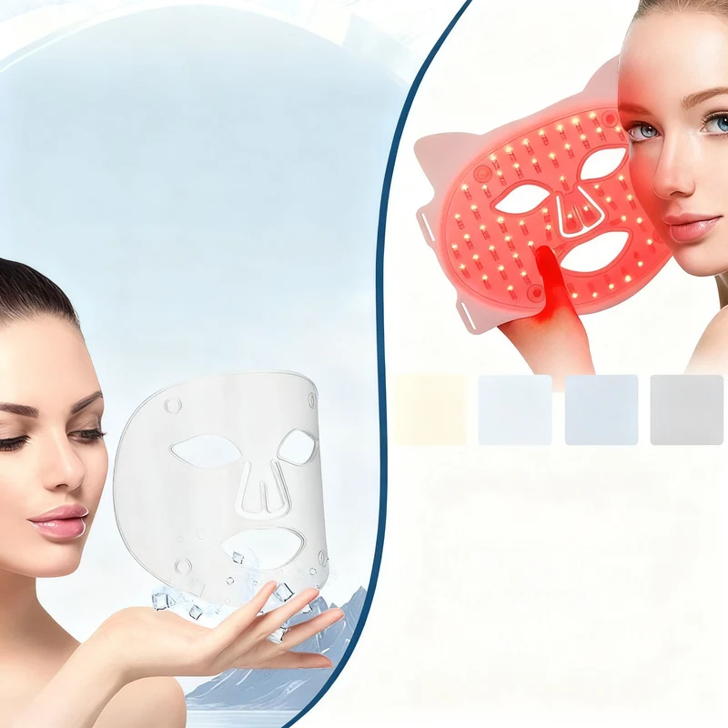 LED-Rotlicht-Gesichtsmaske