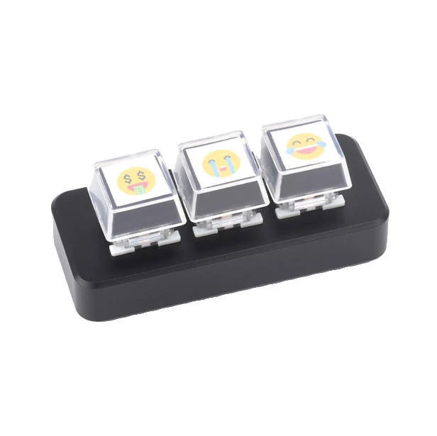 Programmierbare Mini-Tastatur, 3 Tasten