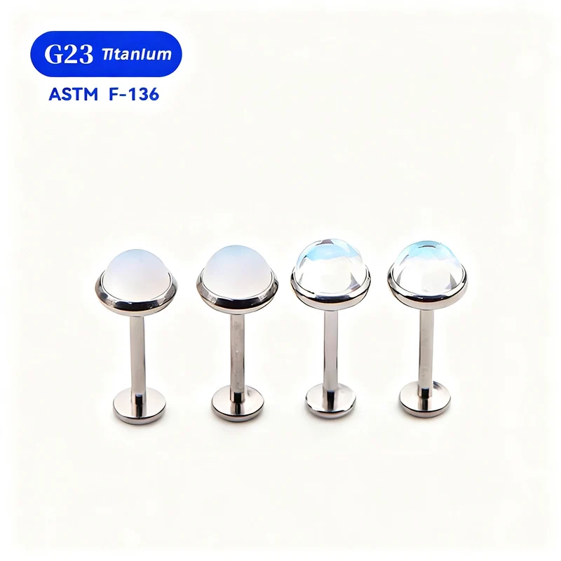 Titan-Piercingstab mit Innengewinde