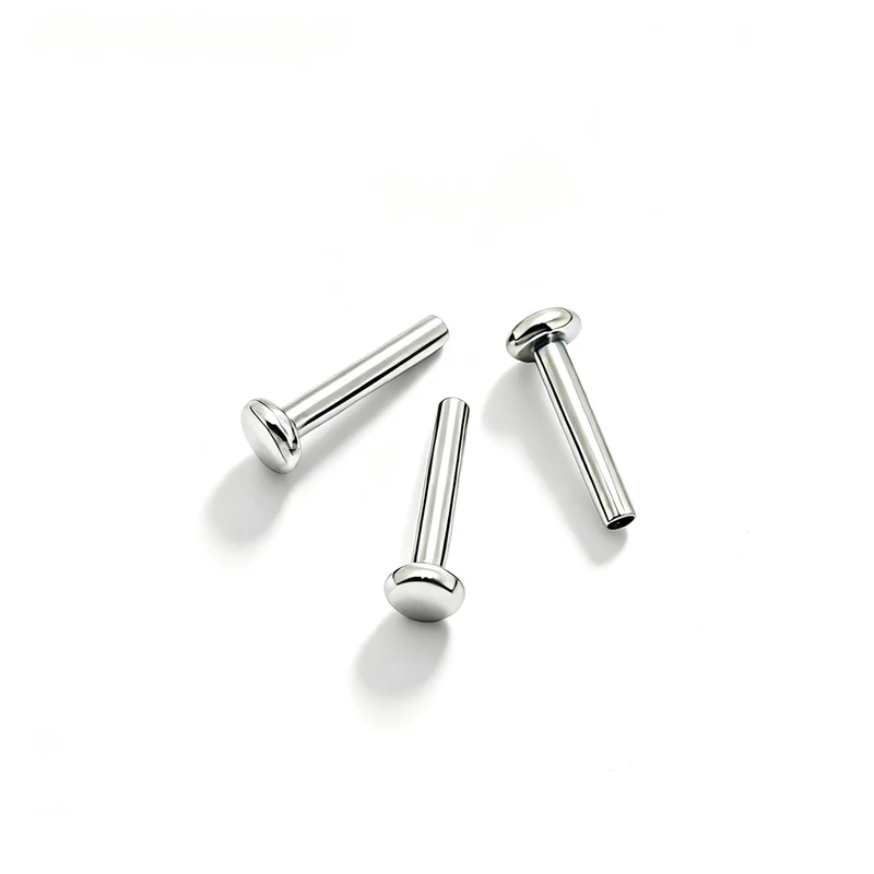 Titan-Piercingstab, flache Basis, Innengewinde