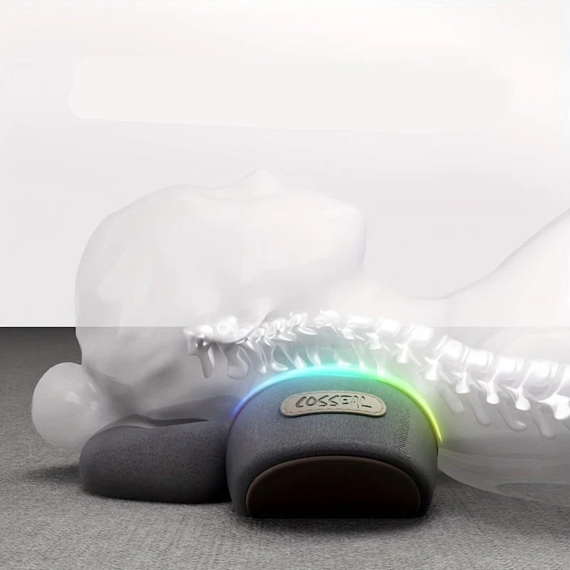 Ergonomic Neck Massager with Heat and Vibration