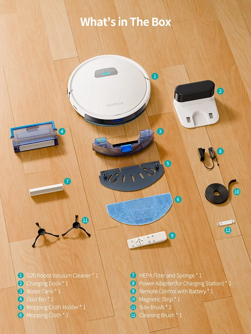 Honiture G20 Robot Vacuum