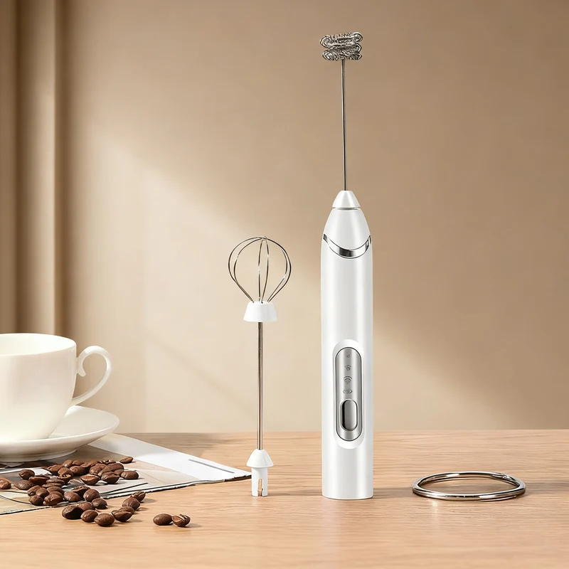 Elektrischer Milchaufschäumer, USB-C, mehrere Funktionen