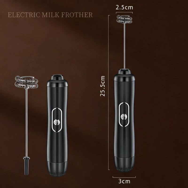 Elektrischer Milchaufschäumer, USB-C, mehrere Funktionen