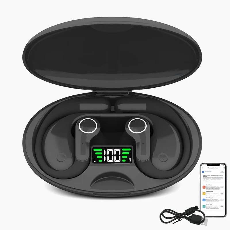 Bluetooth-Kopfhörer mit KI-Echtzeit-Übersetzung M8