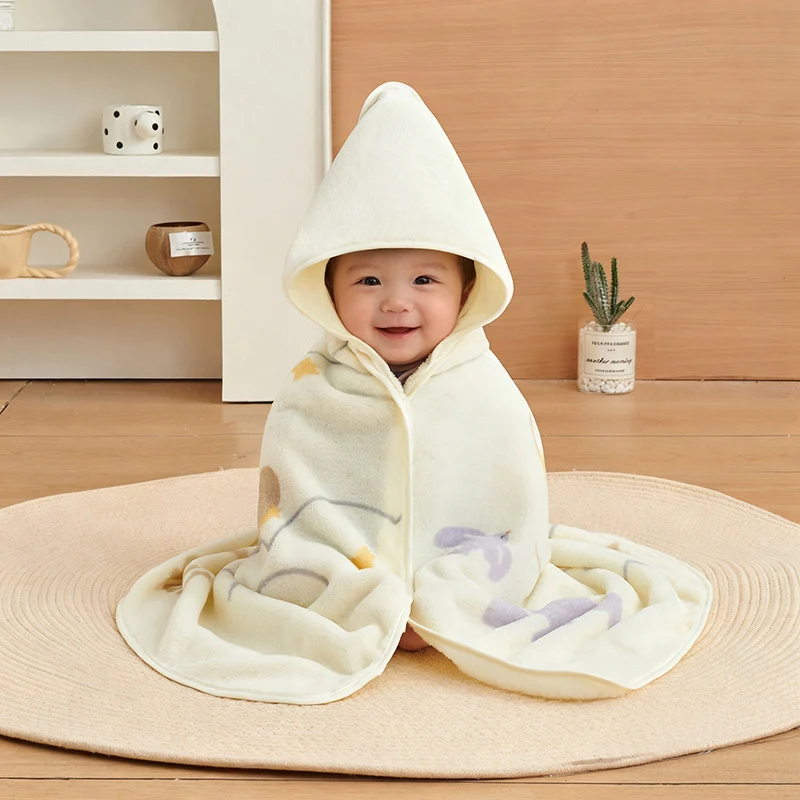 Babydecke aus Korallenfleece, 80×80 cm