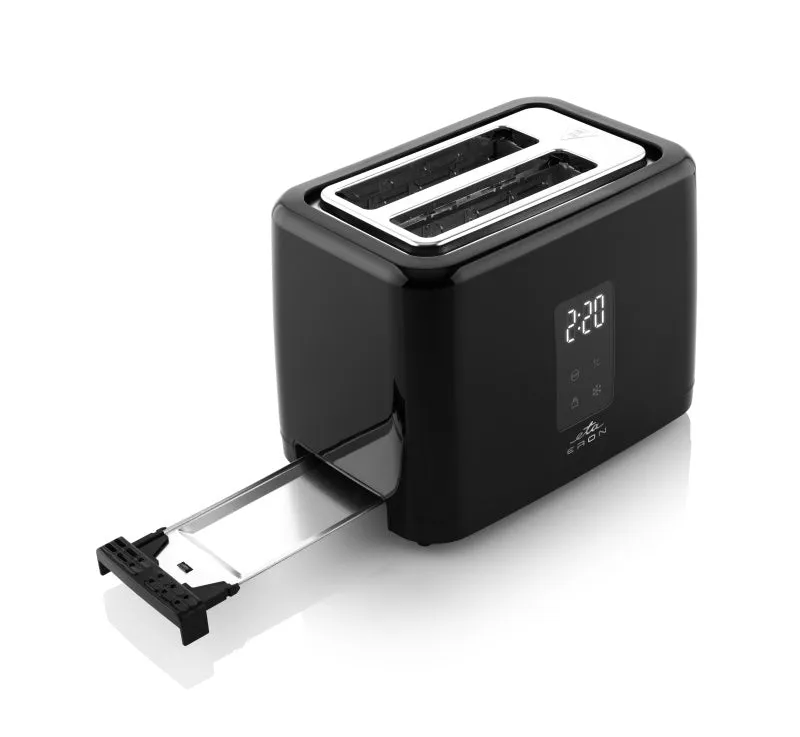 Toaster ETA Eron 8166 90000 schwarz/rostfreier stahl