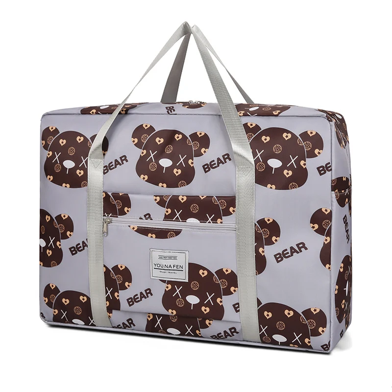 Fun Bear Print Reis Duffel Tasche Karnz