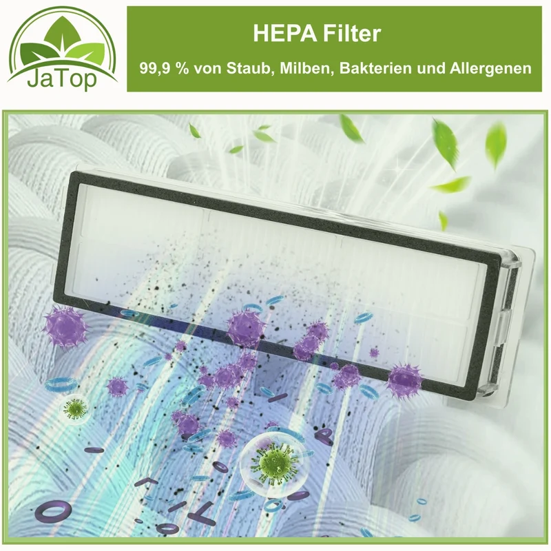 Filter geeignet für Xiaomi Roboter Saugroboter X10+/ X20+ Dreame L10s Ultra/L10 Ultra/ L10s pro/L10s Pro Gen 2/L10 Prime