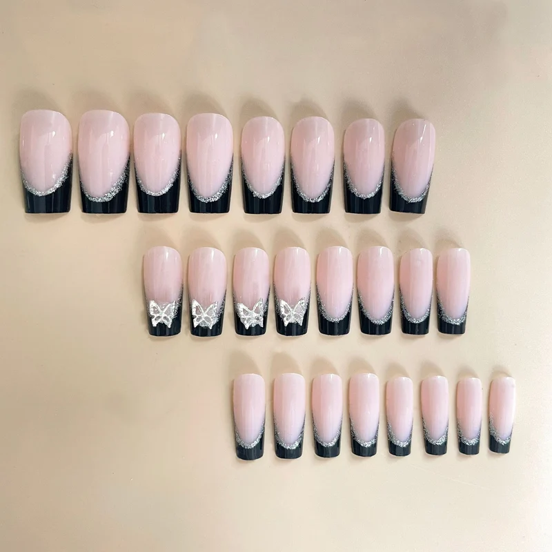 Glamorous Butterfly Nail Art Extensions Karnz