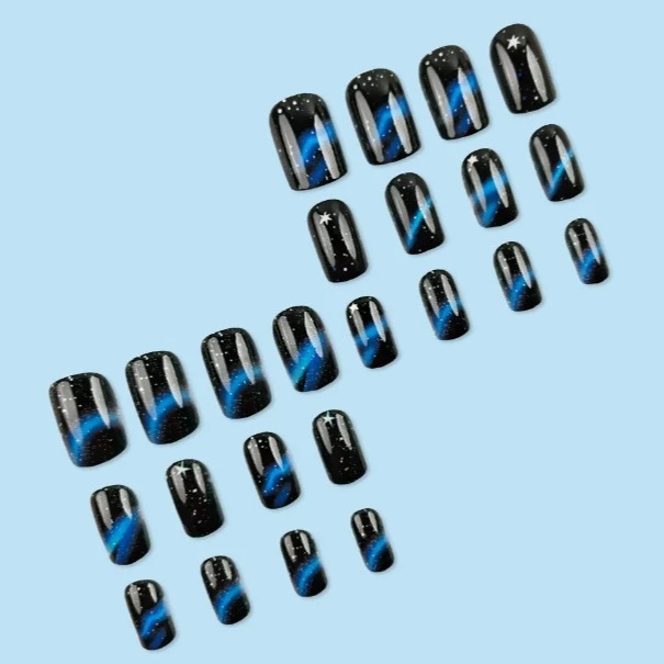 Galaxy-Themed Nail Art Set Karnz
