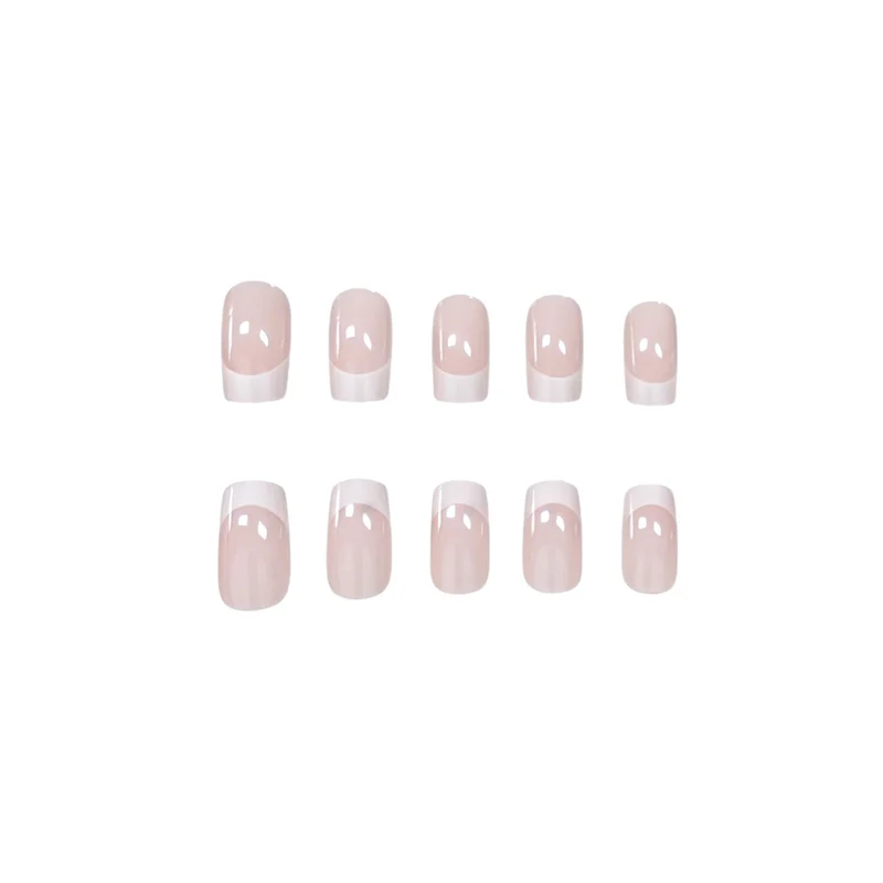 Französische Spitzen-Nageldesign-Verstärkungen Karnz