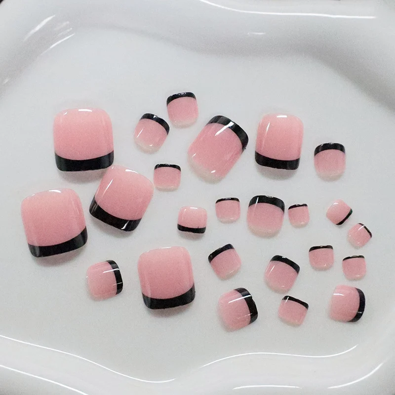 French Tip Nagelkunst Set Karnz